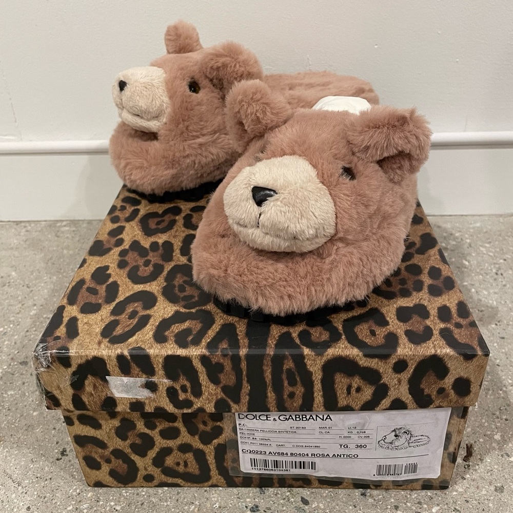 Dolce & Gabbana Bear Sandals Size 36 US Size 6